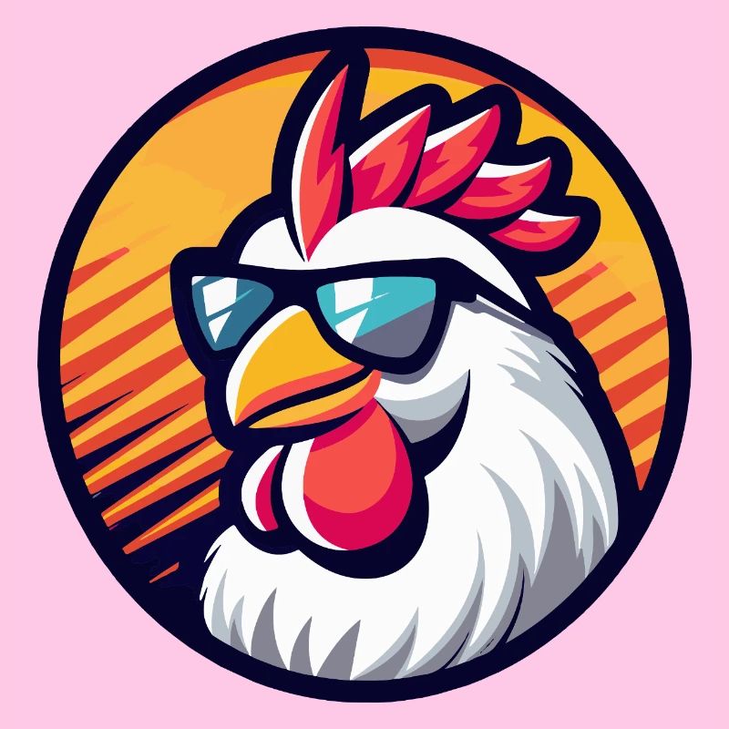 Poulet Bande Dessinée Cool Été