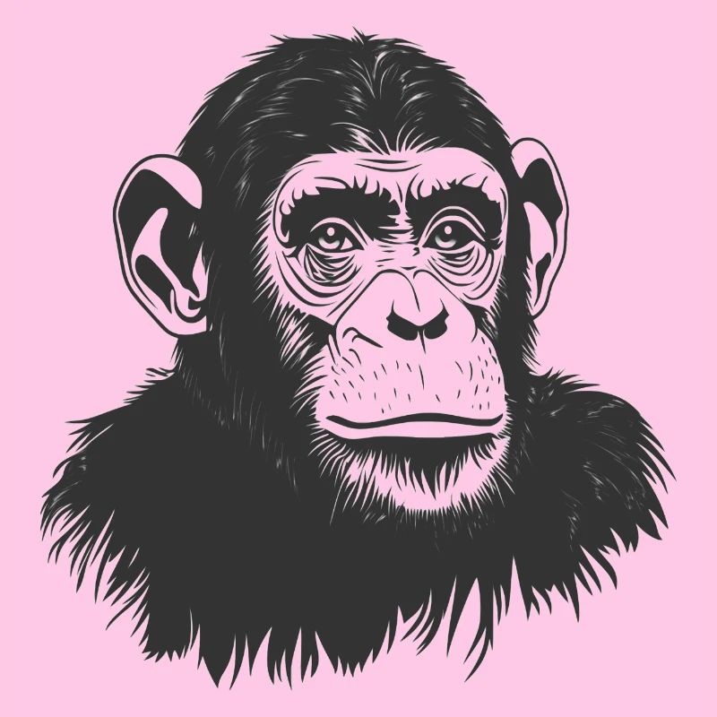 Schimpanse - Affe