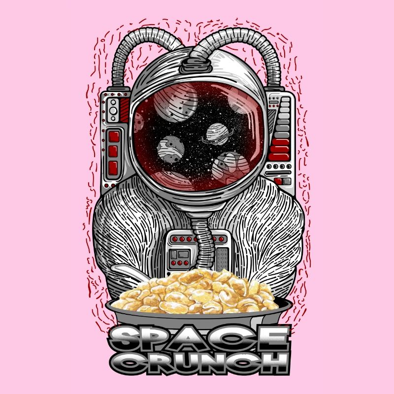Space crunch astronaut