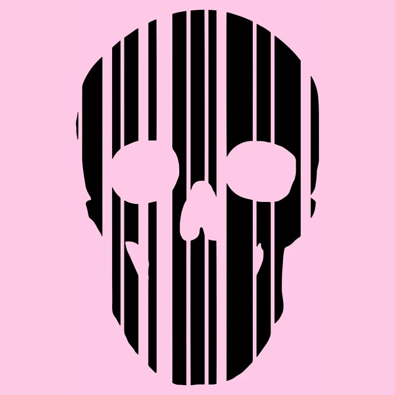 Barcode Schädel