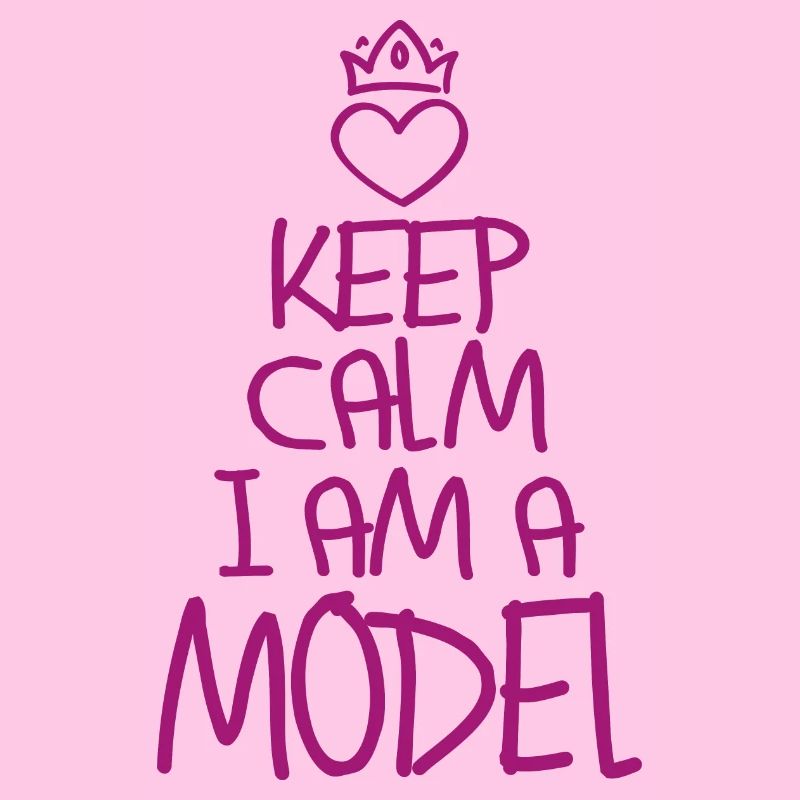 Keep Calm Model cool Model Geschenk
