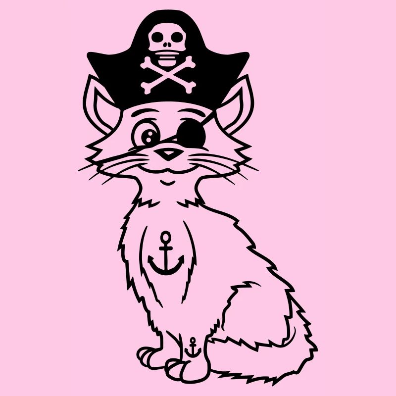 Mignon Pirate Chats Buccaneer Oeil Patch Chapeau Costume