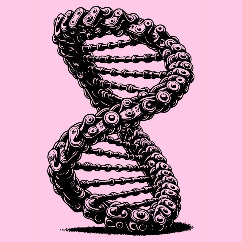 Möbius Loop Curved Chains DNA