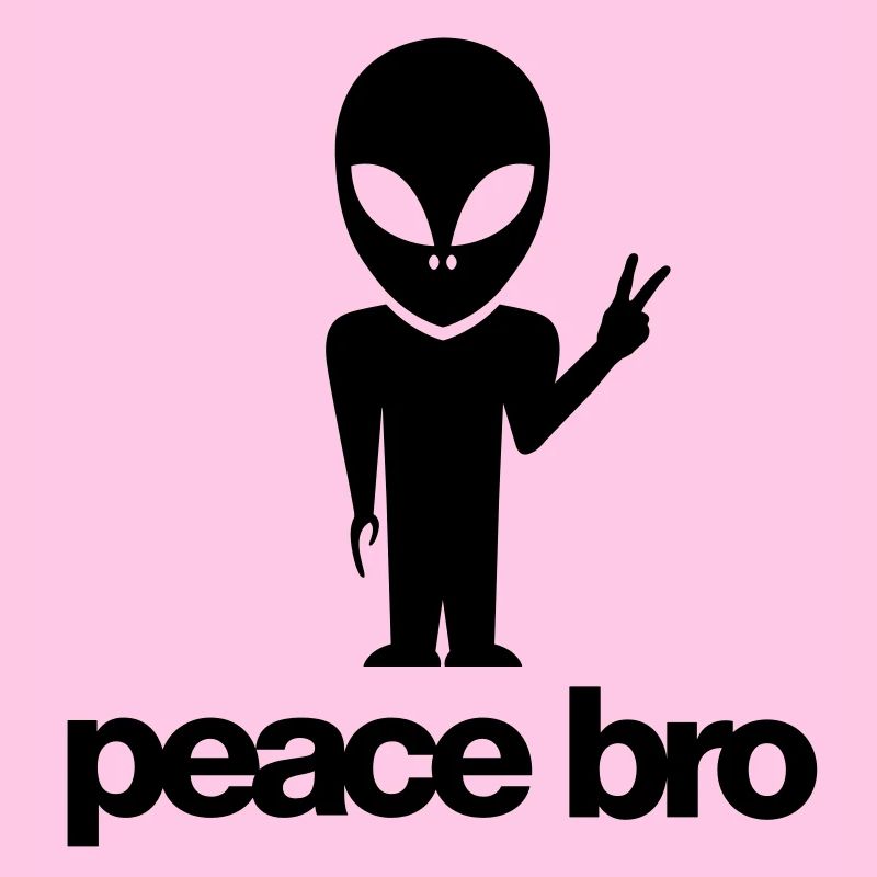 Peace bro alien