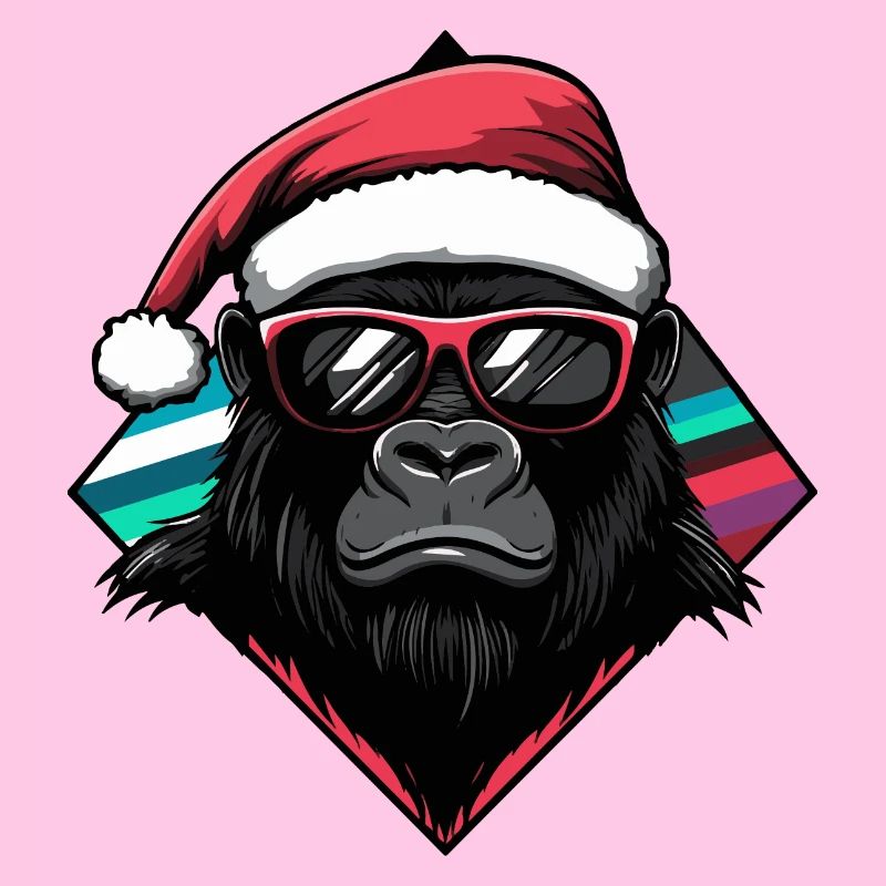 Gorilla Christmas Cool