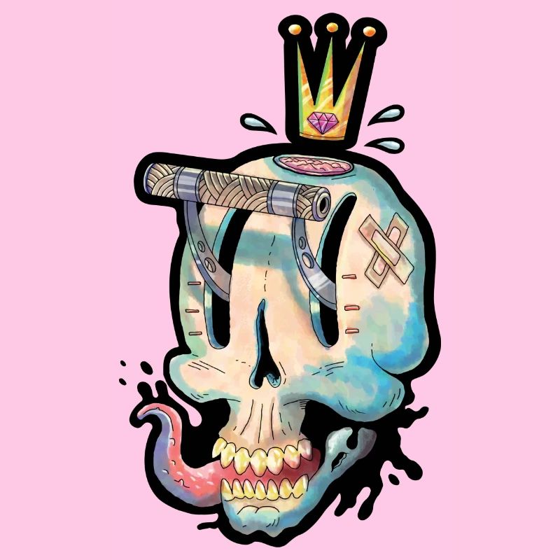 Skull for gambling