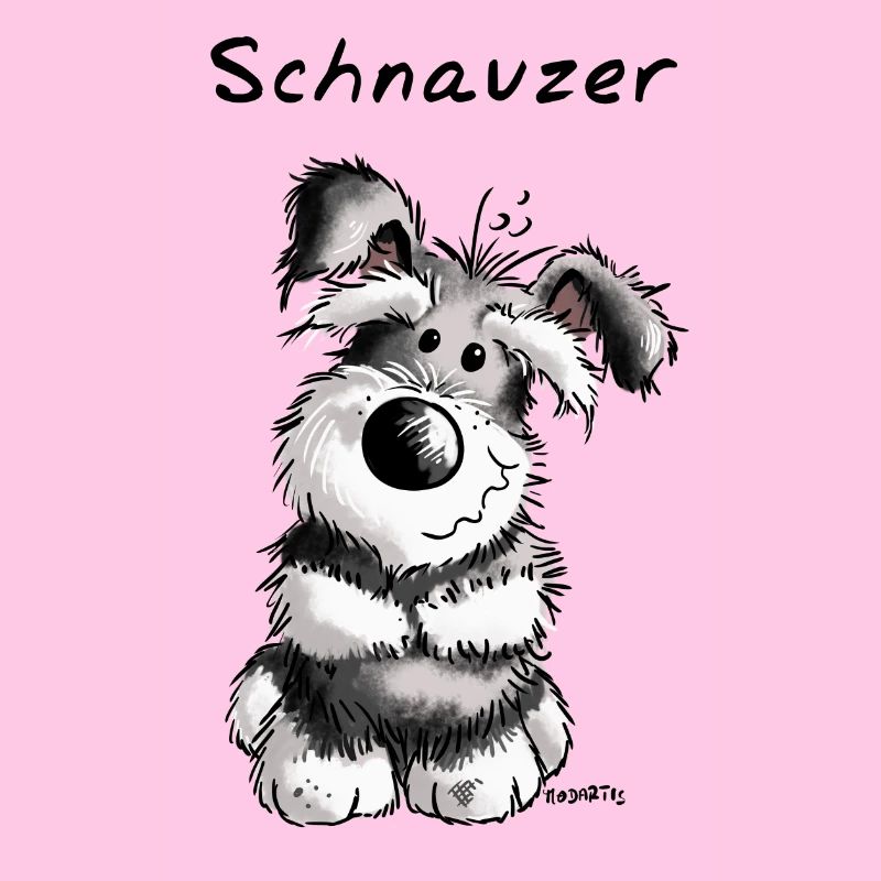 Fröhlicher Schnauzer