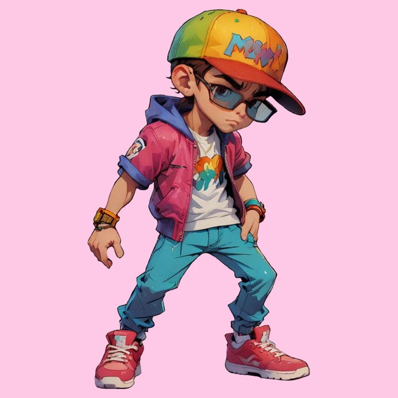 Jeune adolescent cool