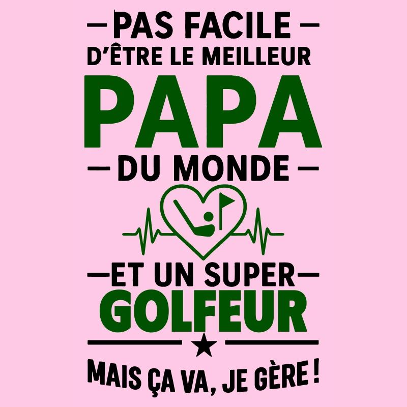 Herz + Golf – Super Papa Golfer