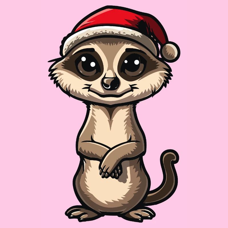 Erdmännchen Weihnachten