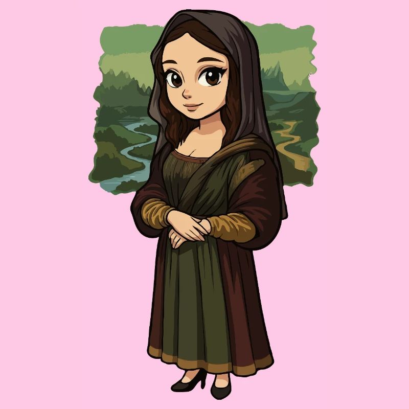 Mona-Lisa-Chibi-Stil