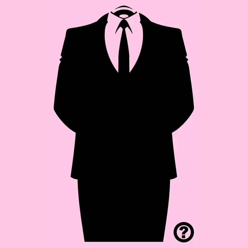 Anon Suit Hacker Mask Shirt