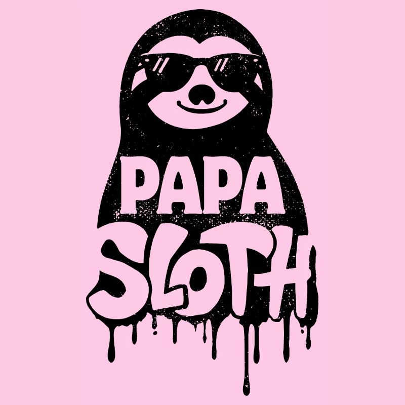 Papa Sloth - Cool Sloth Father's Day