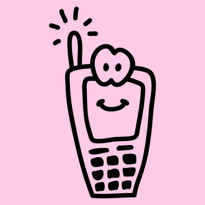 Joyeux téléphone mobile - Line