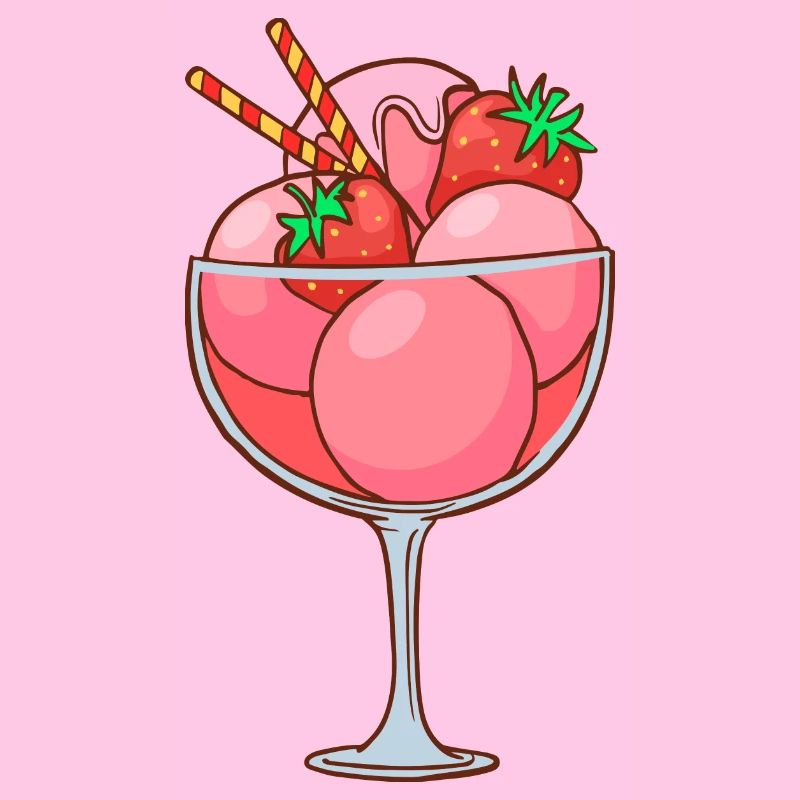 Eis Speiseeis Eiskrem Eiscreme Kugeleis Eisbecher