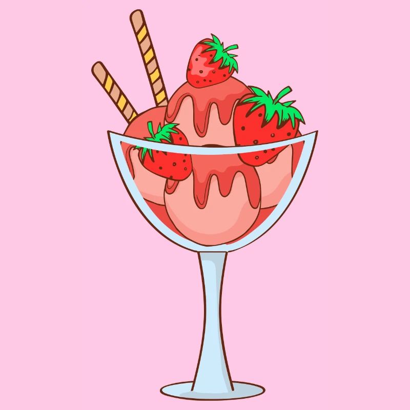 Eis Speiseeis Eiskrem Eiscreme Kugeleis Eisbecher