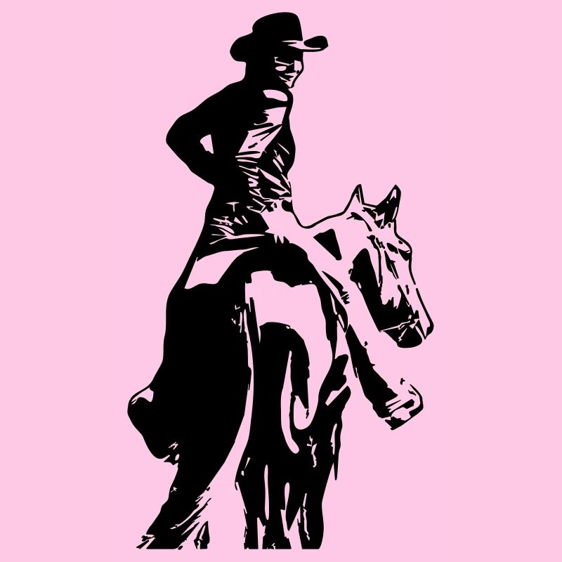 mit Pferd