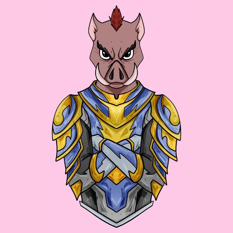Ritter Wildschein cool pig