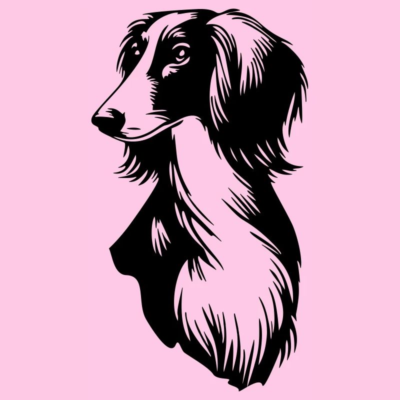 Saluki Kopf