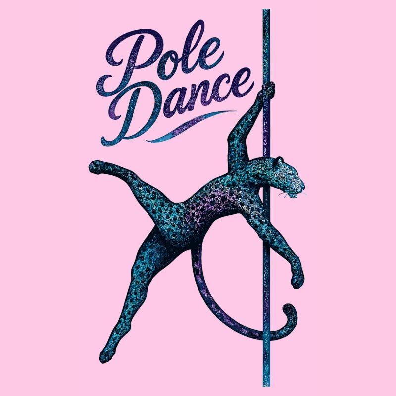 Pole dance Léopard Pole Dancer Pole Cadeau