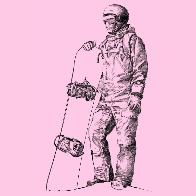 Freerider Snowboarder