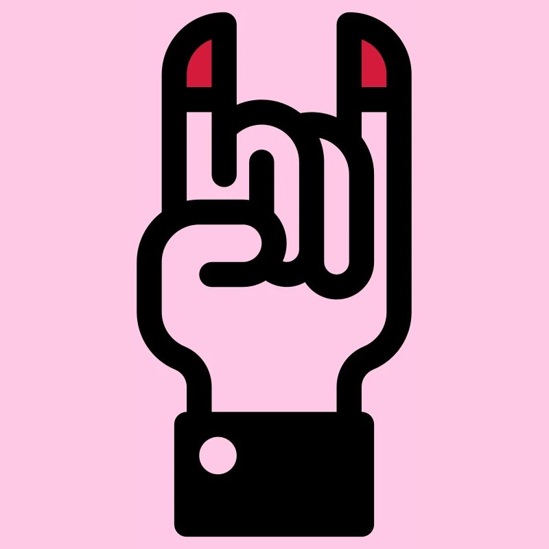 Teufelshörner Handzeichen / Devil's Horns Hand