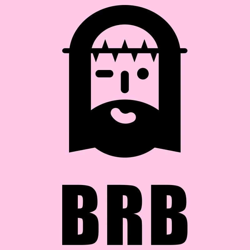 BRB Jesus funny gift idea for Christians Easter