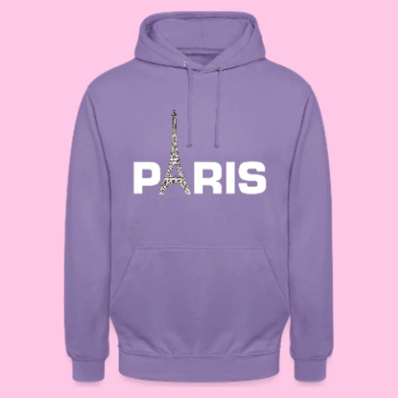 Paris Sweat à capuche avec Tour Eiffel
