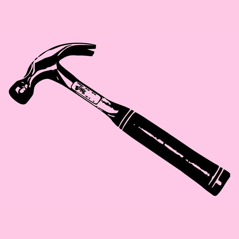 Hammer T-shirt, carpenter work, Self Employed,