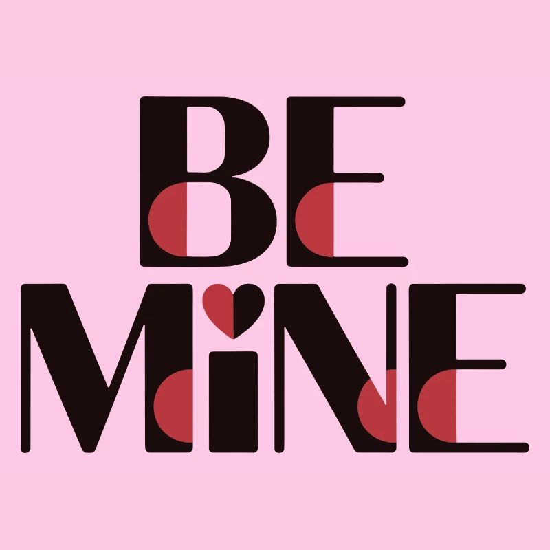 Accent rouge Be Mine