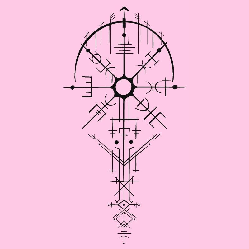 Conception de l’amulette runique nordique
