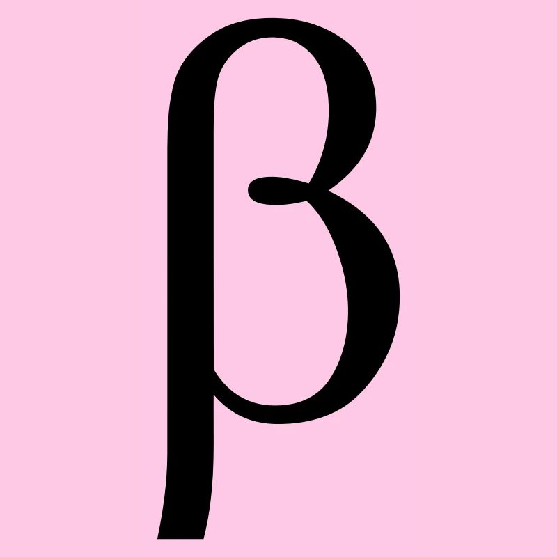 Beta griechischen Buchstaben
