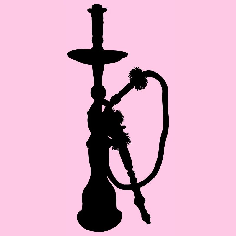 Water pipe shadow figure