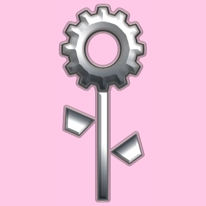 Metall Blume