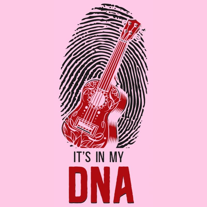 Hawaiian Ukulele Uke Fingerprint