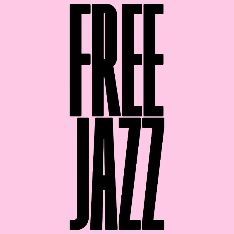 Conception typographique de musique jazz libre