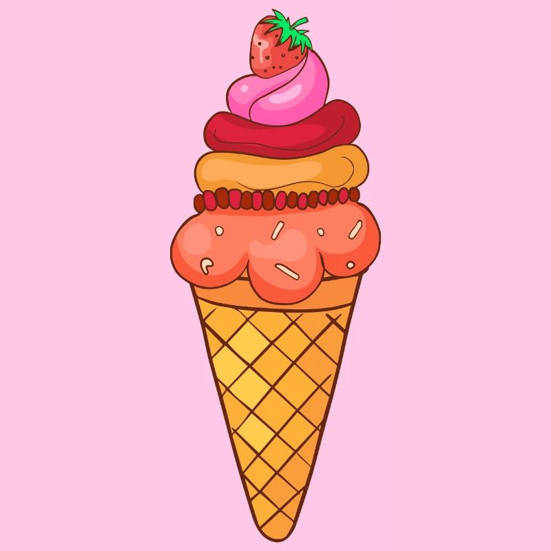 Eis Speiseeis Eiskrem Eiscreme Kugeleis Eisbecher