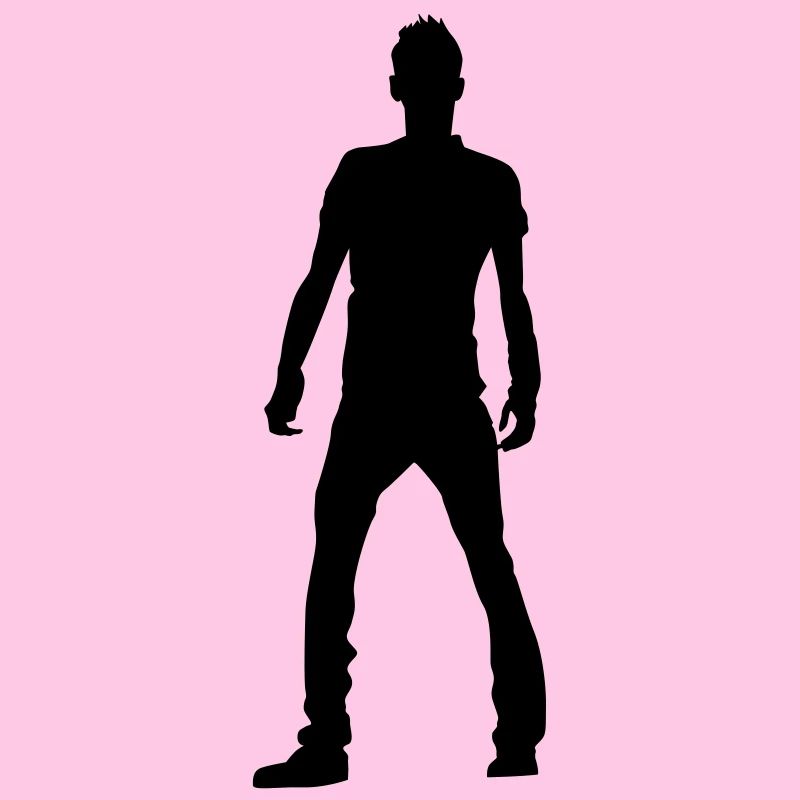 Man body Silhouette vector design
