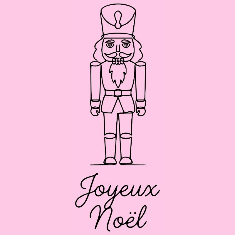 Joyeux Noel weihnachticher Nussknacker 
