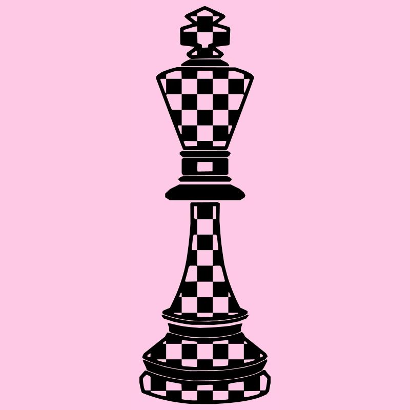 Roi d'échecs plaid