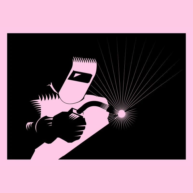 Schweisser bei der Arbeit