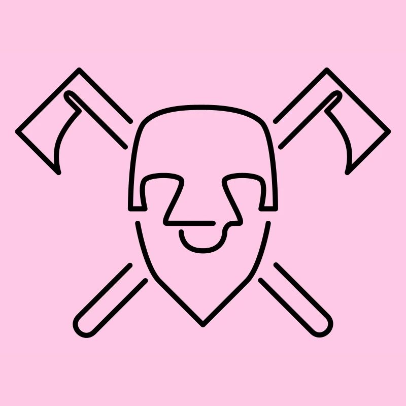 Minimal Wappen Zwerg