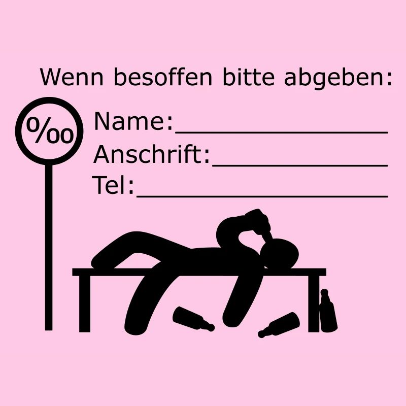 wenn besoffen bitte abgeben bei: (s)