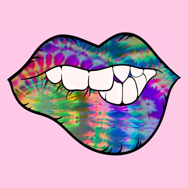 groovy Tie Dye Beißlippe
