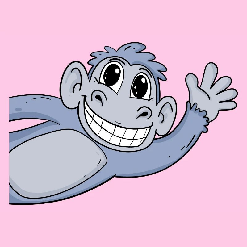 Monkey Greeting Greeting