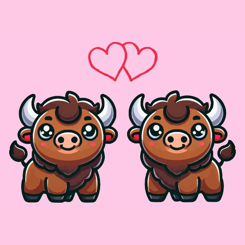 Bison Comic Love