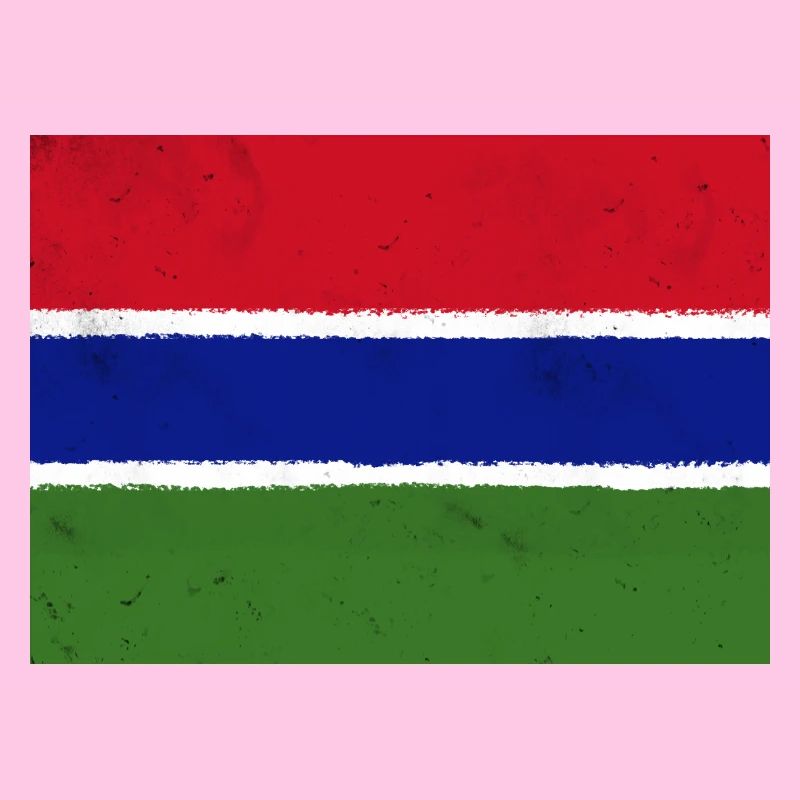Le drapeau de la Gambie – un symbole d’unité