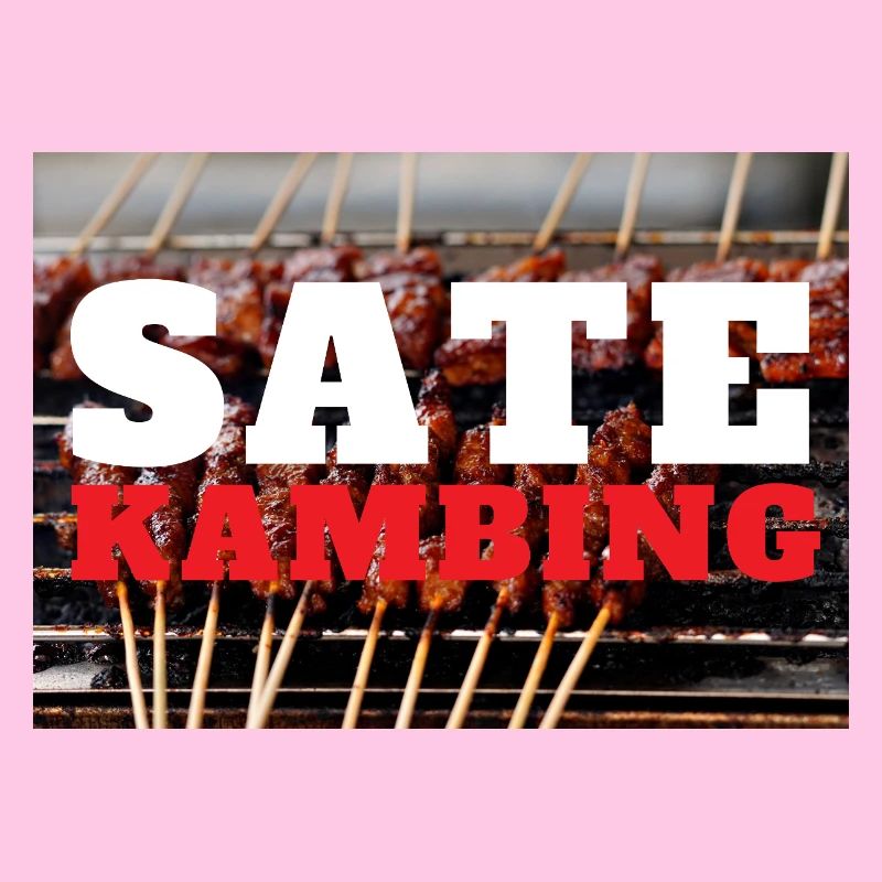 Imprimé INDONET Satay Kambing