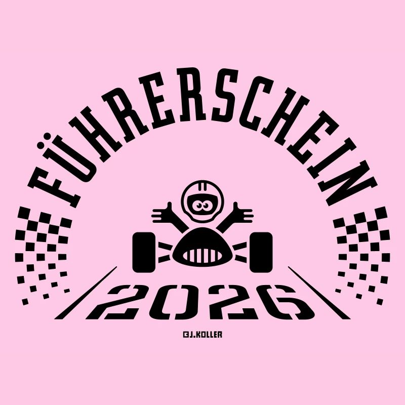Führerschein 2026 (Fahranfänger / Black)