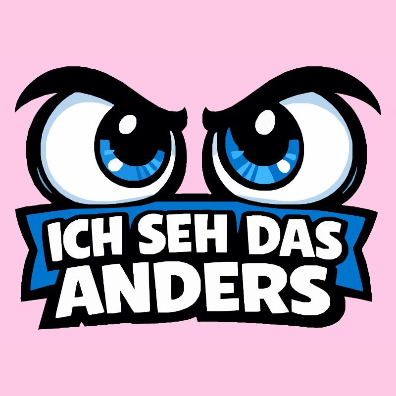 I see it differently – Comic Eyes Statement Motif